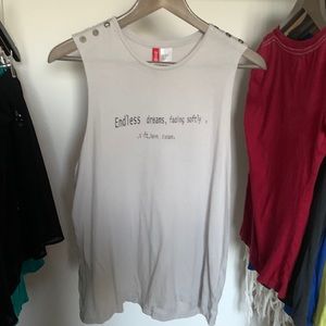 Vintage H&M divided muscle tank S preowned
